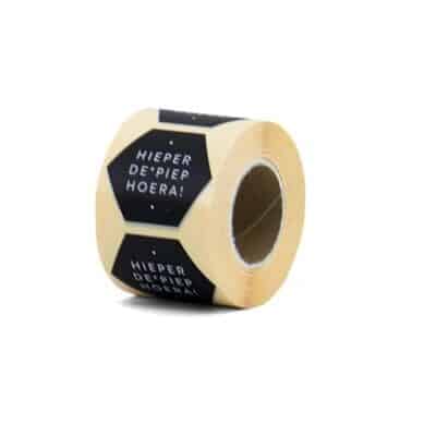 Sticker | hieper de piep hoera | 10 stuks