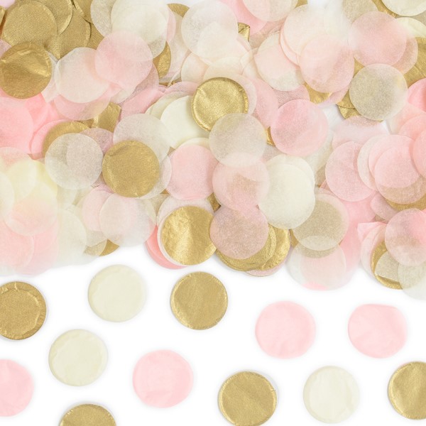 Billy Goat salon venster Gemengde confetti | roze en goud - Leuk voor een feest!