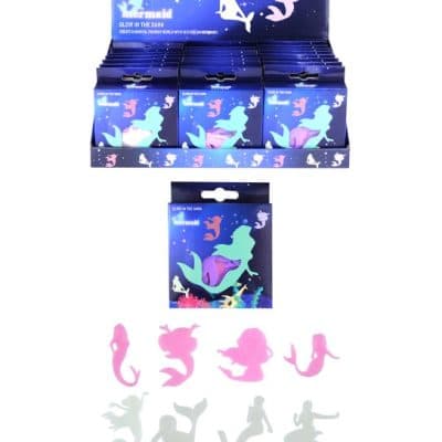 Zeemeermin | Glow in the dark  | 12 stuks