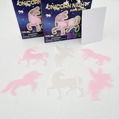 Eenhoorn | Glow in the dark  | 24 stuks