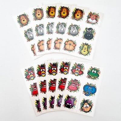 Tattoos | jungle | 10 zakjes