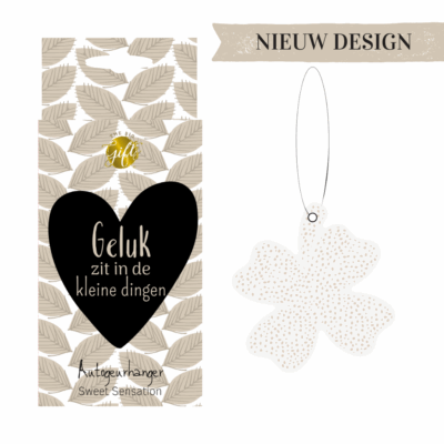 Autogeurhanger | Geluk zit in de kleine dingen