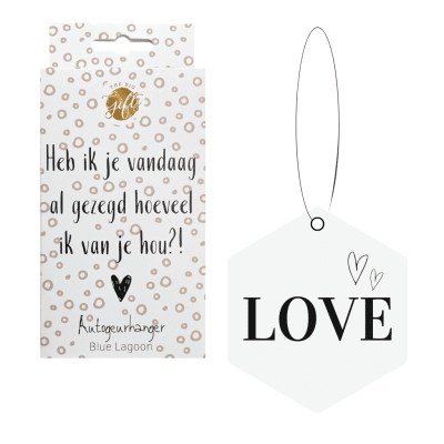 Autogeurhanger | love