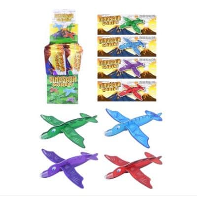 Dinosaurus vliegtuigen | 6 stuks