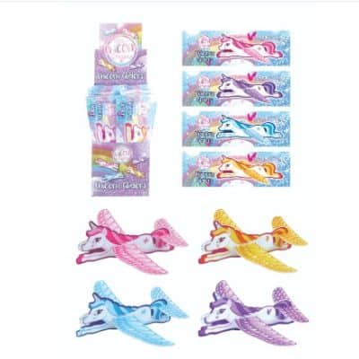 Eenhoorn vliegtuigen | 6 stuks