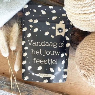 Bodyscrub | Vandaag is jouw feest