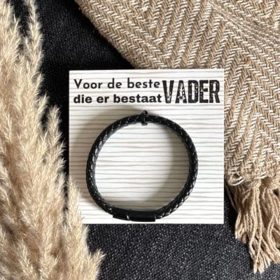 Armband | Voor de beste vader die er bestaat