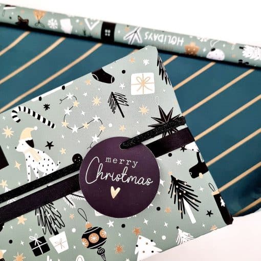 Kerst cadeaupapier | christmas mint