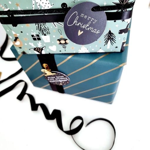 Kerst cadeaupapier | christmas mint - Image 4