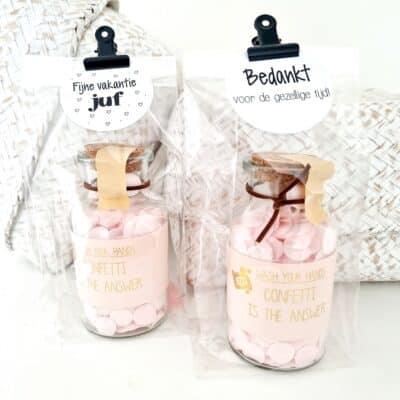 Cadeautje | handzeep snippers  | Confetti is the answer