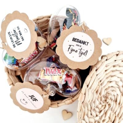 Hart voor de juf | celebration mini's