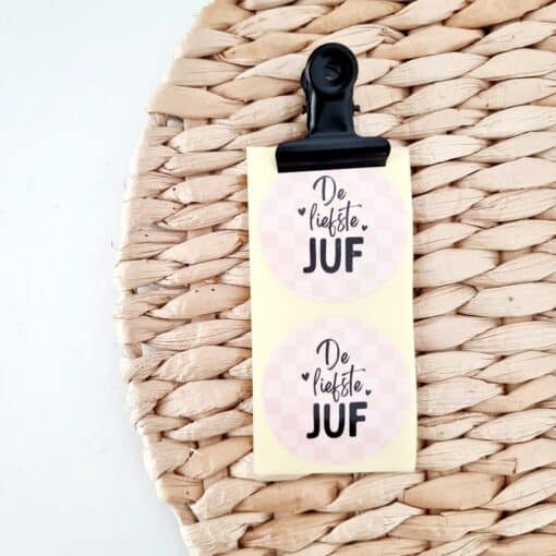 Stickers | De liefste juf