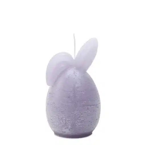 Pasen | Kaars bunny lila | 1 stuk