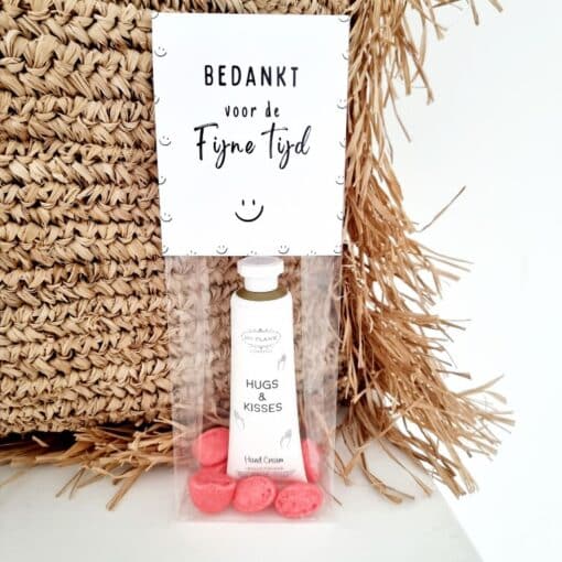 Feestzakje voor de juf | Bedankt voor de fijne tijd | 5 stuks - Image 3