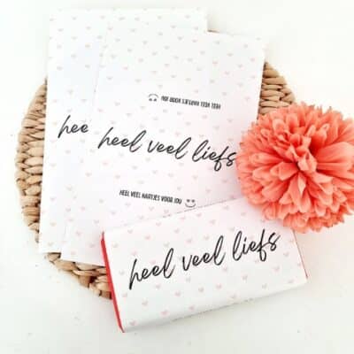 Chocoladewikkel | Heel veel liefs