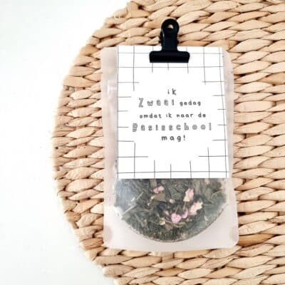 Traktatie voor de juf! | thee