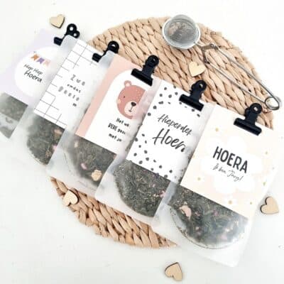 Verjaardagtraktatie voor de juf! | thee