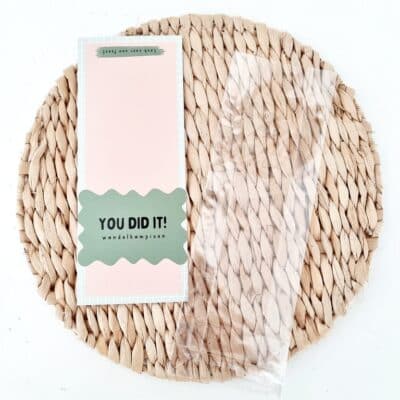 Feestzakje avond4daagse | You did it | 5 stuks