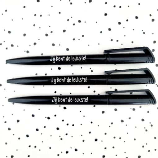Pen (zwart)  | Jij bent de leukste