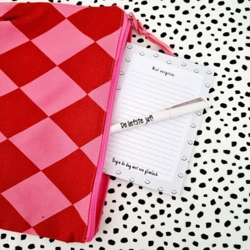 Memobag | diamond grapefruit