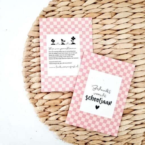 Zomerbloemen | Bedankt voor dit schooljaar