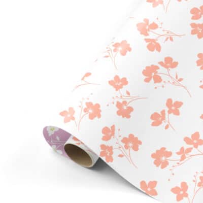 Cadeaupapier | Classic flowers | pastel neon