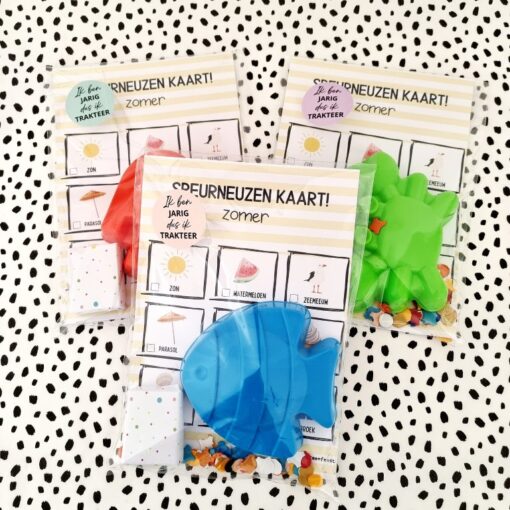 Zandvorm | kant en klare verjaardag traktaties