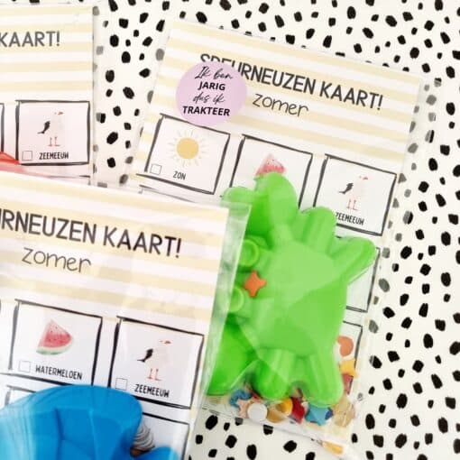 Zandvorm | kant en klare verjaardag traktaties - Image 2