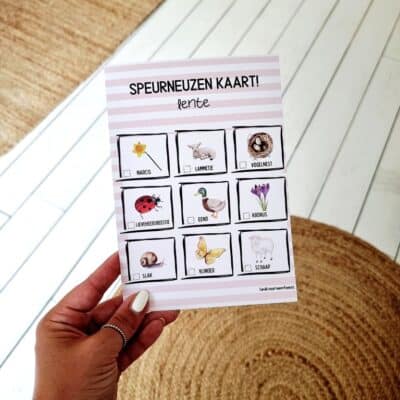 Feestkaart | Seizoen - lente | 6 stuks