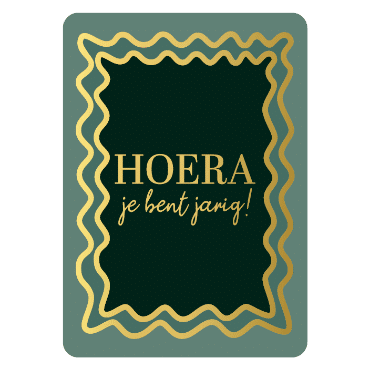 Wenskaart | Hoera jij bent jarig