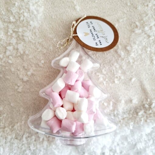 Traktatievorm | kerstboom | 6 stuks
