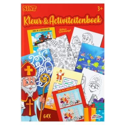 kleur & activiteitenboek | sinterklaas
