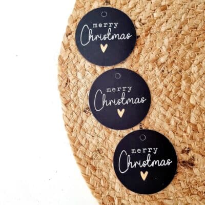 Cadeaulabels, lint en touw | kerst