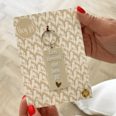 Sleutelhanger | Lieverd
