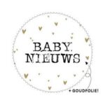 Sticker | babynieuws | 10 stuks - Afbeelding 2