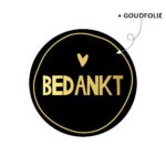 Sticker | Bedankt | 10 stuks - Afbeelding 2