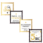 Sinterklaas sticker | postzegel | 12 stuks - Afbeelding 2