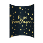 Gondeldoosje | Fijne feestdagen (sterren)  | 5 stuks - Afbeelding 3