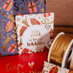 Sinterklaas wenskaart | Wie zoet is krijgt lekkers | Mijter - Afbeelding 2