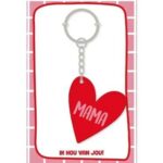 Sleutelhanger | Mama - hart