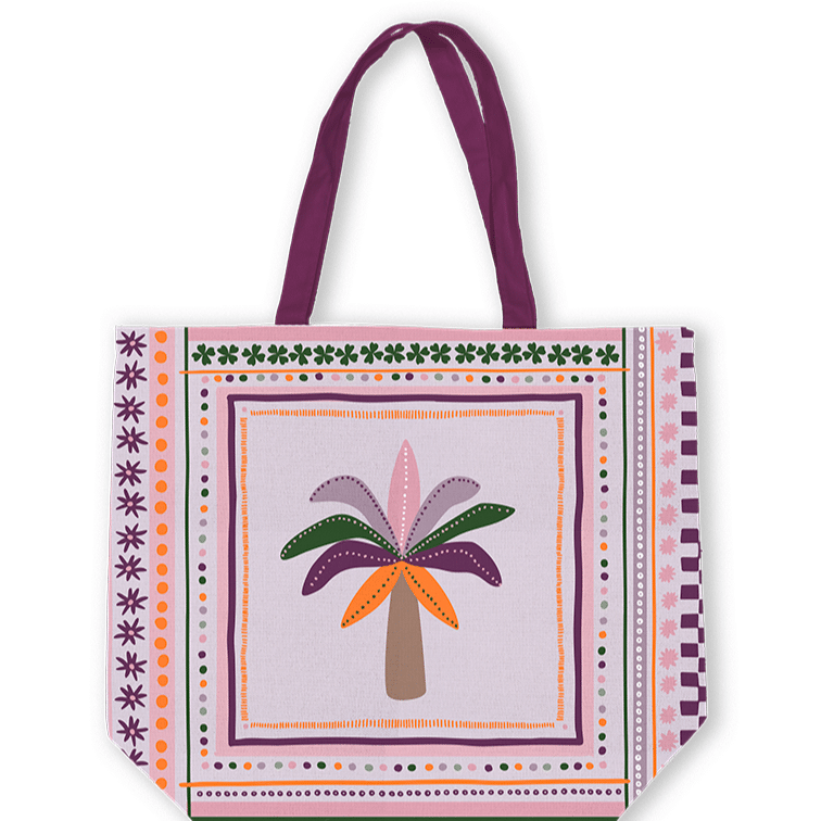 Canvas tas | Bohemian tropic