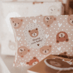 Sticker | Hoera een baby (beer) | 10 stuks - Afbeelding 2