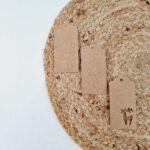 Cadeaulabel kerst | ponsvorm hert  | 5 stuks - Afbeelding 2