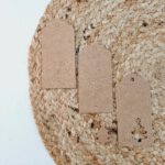Cadeaulabel kerst | ponsvorm kerstboom  | 5 stuks - Afbeelding 2