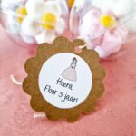 Labels bloem | 5 stuks - Afbeelding 4