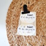 Sticker | Bedankt dat je mij liet stralen! | 10 stuks