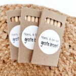 Potloden met geboortesticker | 6 doosjes - Afbeelding 5