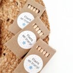 Potloden met geboortesticker | 6 doosjes - Afbeelding 2