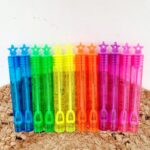 Kleine bellenblaas | 12 stuks | neon kleuren
