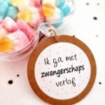 Sticker | Ik ga met zwangerschapsverlof! | 10 stuks